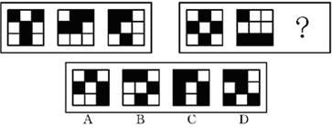 國考行測指導：如何應對圖形推理中的黑方塊