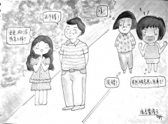 女研究生繪大學生活連環畫 不斷更新受捧(圖)